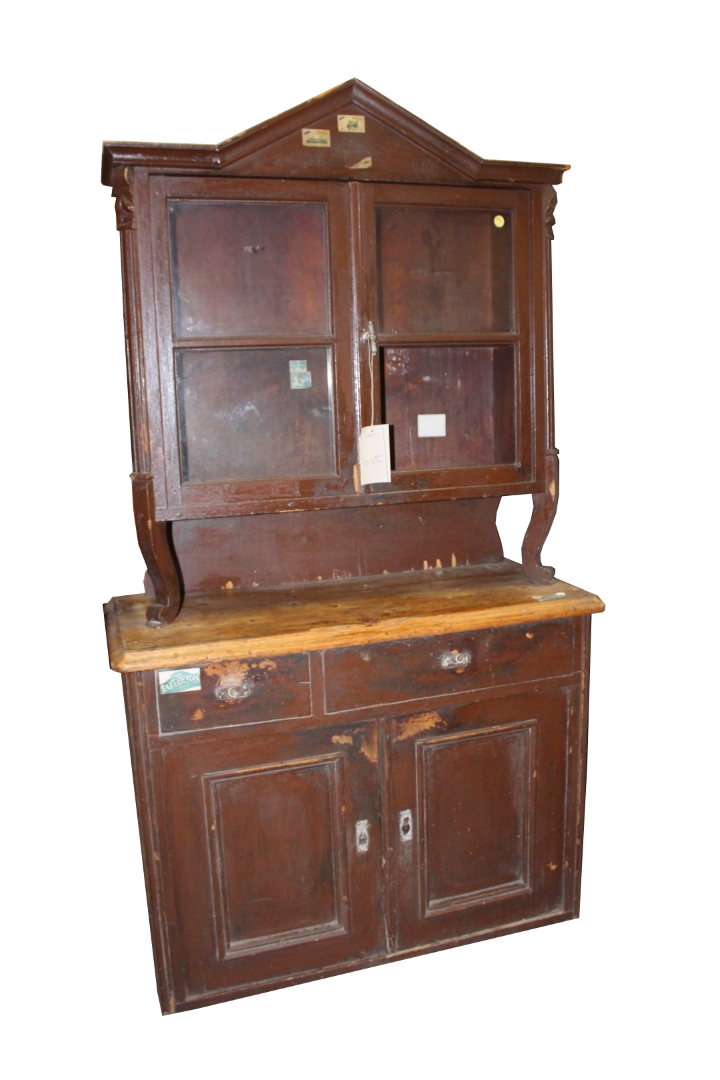 Credenze e librerie Credenza rustica con vetrina